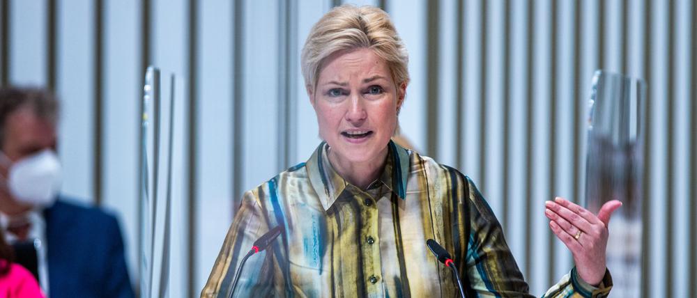 Manuela Schwesig (SPD) Ministerpräsidentin von Mecklenburg-Vorpommern
