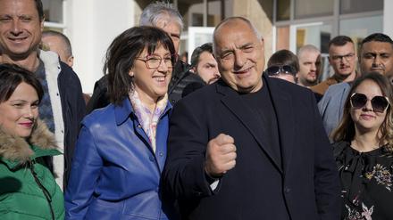 Das Bündnis des ehemaligen bulgarischen Ministerpräsidenten Boiko Borissow liegt vorn.