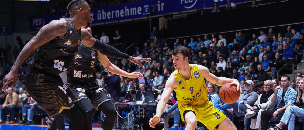 Jonas Mattisseck ist bei Alba vor allem in der BBL gefragt.