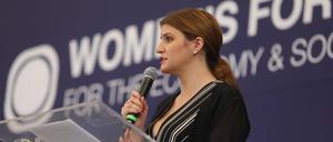 Marlène Schiappa bei einem Auftritt in Mexiko-Stadt (Archivbild).