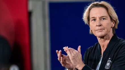Martina Voss-Tecklenburg ist seit Ende 2018 Bundestrainerin und hat noch viel vor mit ihrer Mannschaft.