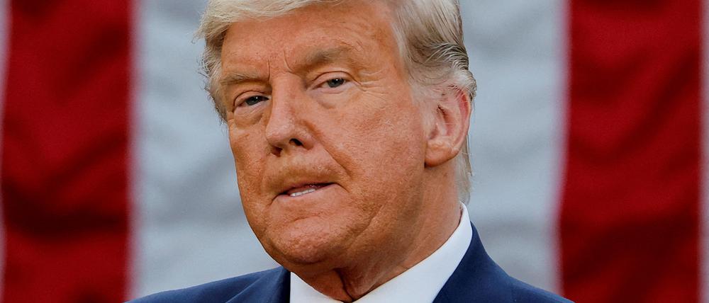 Der ehemalige US-Präsident Donald Trump