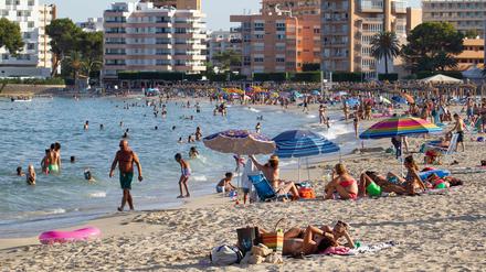 Strandurlaub auf Mallorca. Die Tourismusbranche erwartet ein Rekordjahr.