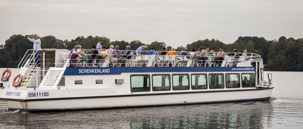 Mit dem Ausflugsdampfer MS „Schenkenland“  über den Teupitzer See.