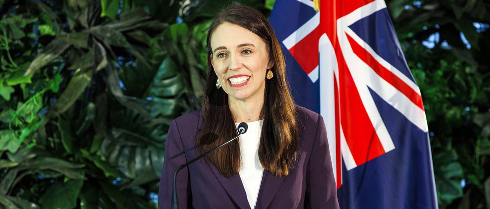Engagiert sich gegen Extremismus im Netz. Jacinda Ardern, Ex-Regierungschefin von Neuseeland.