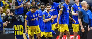 Tamir Blatt Alba Berlin, 45, nach gewonnenem Spiel.