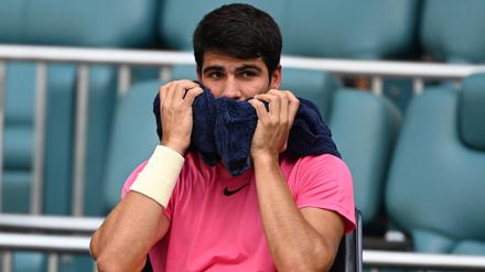  Carlos Alcaraz ist verletzt.