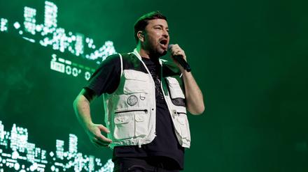  Rapper Marteria 2022 bei seinem Konzert in der Lanxess-Arena. 