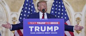 Ex-Präsident der USA Donald Trump muss sich in einem Strafverfahren verantworten.