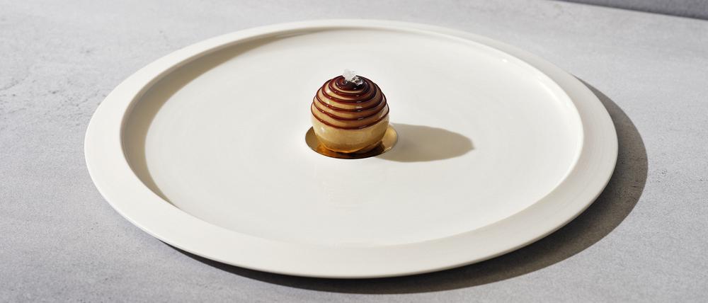 „Pilzlebercreme“ von Sebastian Frank, Küchenchef im Horváth in Kreuzberg.