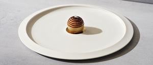 „Pilzlebercreme“ von Sebastian Frank, Küchenchef im Horváth in Kreuzberg.