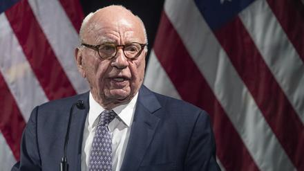 Medienunternehmer Rupert Murdoch bei der Herman Kahn Award Gala.