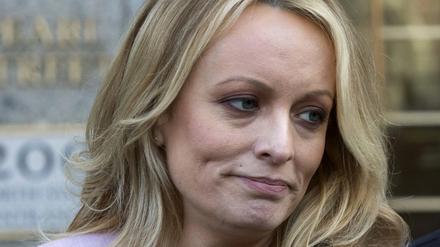 US-Erotikstar Stormy Daniels, die mit bürgerlichem Namen Stephanie Clifford heißt (Archivbild) 