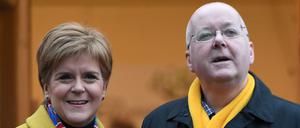 Nicola Sturgeon und ihr Ehemann Peter Murrell