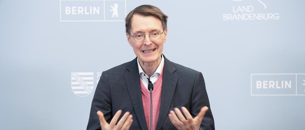 Bundesgesundheitsminister Karl Lauterbach (SPD).