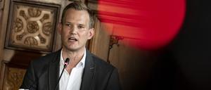 Hendrik Streeck, Virologe, auf der Pressekonferenz des Sachverständigenausschuss zur Evaluation des Infektionsschutzgesetzes (IfSG).