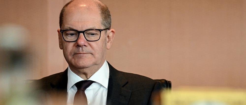 Bundeskanzler Olaf Scholz (SPD)