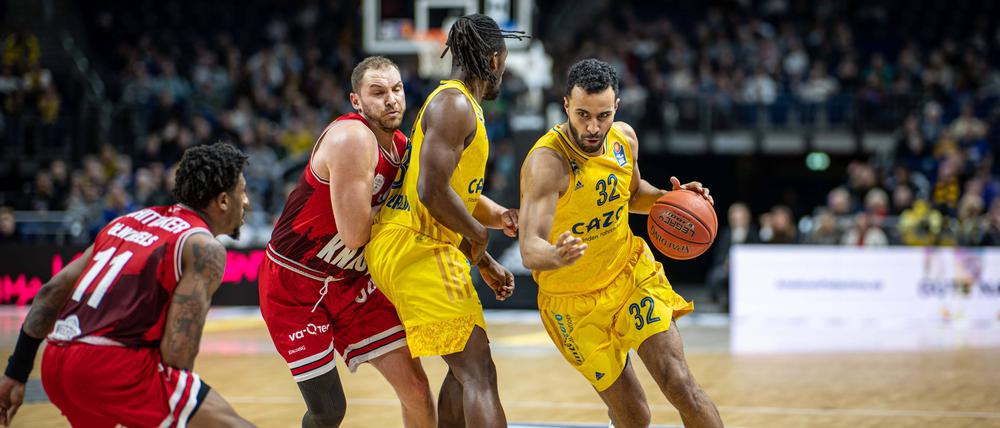 Mit 76:47 gewann Alba am Mittwochabend gegen die Würzburg Baskets.