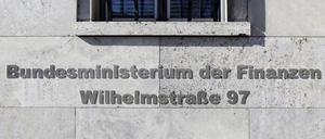 Aussenansicht des Bundesministeriums fuer Finanzen, DEU, Berlin, 22.03.2020 
