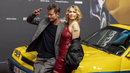 Til Schweiger und Tina Ruland bei der Premiere von „Manta Manta 2“.