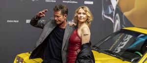 Til Schweiger und Tina Ruland bei der Premiere von „Manta Manta 2“.