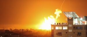 Explosion in Gaza-Stadt