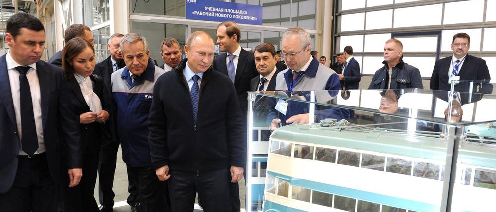 Wladimir Putin und Siegfried Wolf.