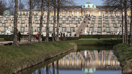 Der Park Sanssouci könnte bald nur noch mit Eintrittskarte zugänglich sein.