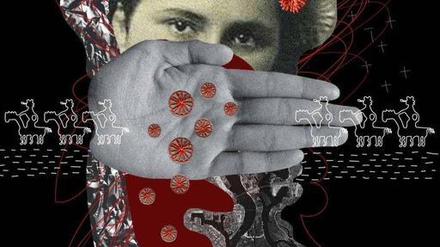 Collage aus der Serie „Dark Times“ von Katerina Lisova.