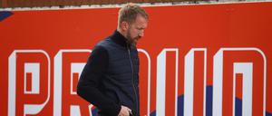 Tasche packen, weiterziehen. Graham Potter gewann mit Chelsea nun sieben von 22 Liga-Spielen. Jetzt ist er weg.