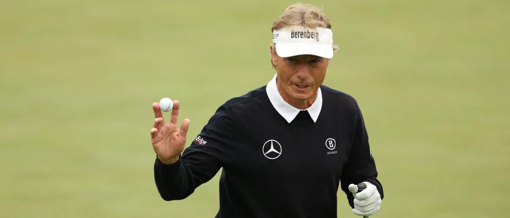 Bernhard Langer spielte eine solide Auftaktrunde beim 87. US Masters der Golfprofis.
