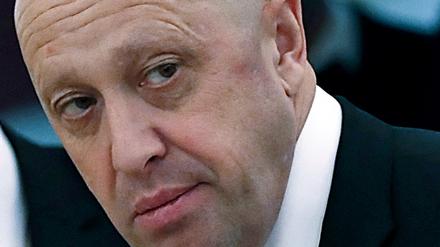 Jewgeni Prigoschin, Chef der russischen Privatarmee Wagner, .