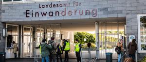 Das Landesamt für Einwanderung am Friedrich-Krause-Ufer in Berlin ist die Ausländerbehörde der Hauptstadt. 