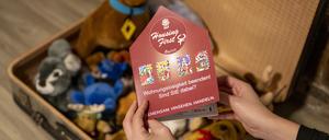 Eine Infobroschüre zum Programm «Housing First». In der Beratungsstelle können wohnungslose Frauen die Waschmöglichkeiten benutzen. 