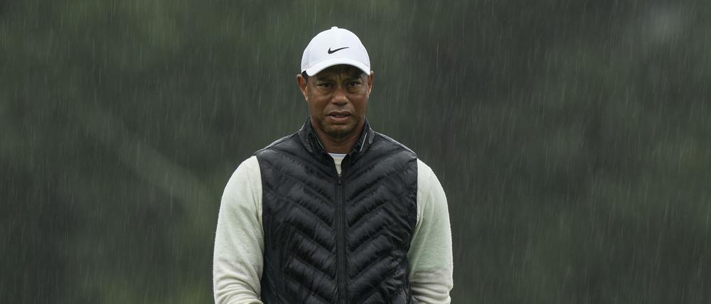 Tiger Woods könnte eigentlich zufriedener dreinschauen.