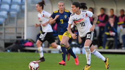 Das Ende einer großen DFB-Karriere. Dzenifer Maroszan wird gegen Brasilien zum letzten Mal für Deutschland auflaufen.