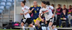 Das Ende einer großen DFB-Karriere. Dzenifer Maroszan wird gegen Brasilien zum letzten Mal für Deutschland auflaufen.