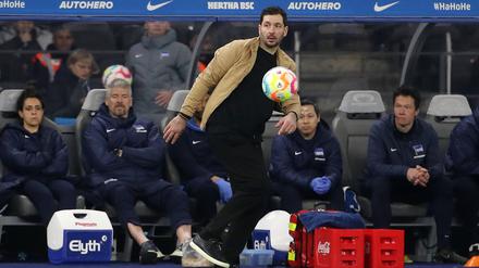 Einen wirklichen Lauf hatte Sandro Schwarz mit Hertha in dieser Saison bisher nicht.