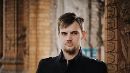 Nikita R. ist ein russischer Kriegsdienstverweigerer. Fotografiert am 17. März 2023 in Berlin.