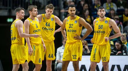 Erschöpft, aber erfolgreich. Alba besiegte am Sonntag Göttingen 91:78.