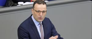 Jens Spahn im Deutschen Bundestag. (Archivbild)