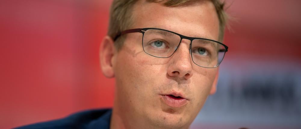 Sebastian Walter, Fraktionsvorsitzender der Partei Die Linke