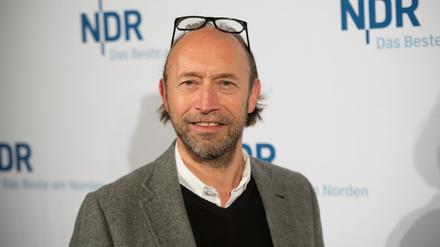 Der Schauspieler Sven Walser, aufgenommen bei einer Präsentation von neuen Folgen der TV-Serie „Neues aus Büttenwarder“.
