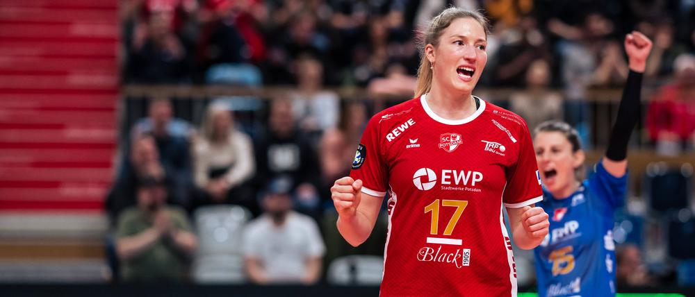 Laura Emonts will den SC Potsdam zum Titel führen und ihre eigene Karriere mit einer Trophäe beenden.