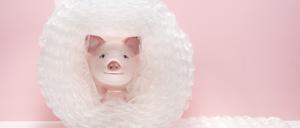 Auch im Sparschwein ist das Geld nicht vor allem geschützt – zumindest nicht vor der Inflation.