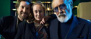 Keine Band, sondern bald Barbetreiber. Von links nach rechts: Jonas Bailly, Anna Müller und Friedrich Liechtenstein. 