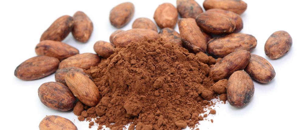 Kakaobohnen enthalten Cadmium.