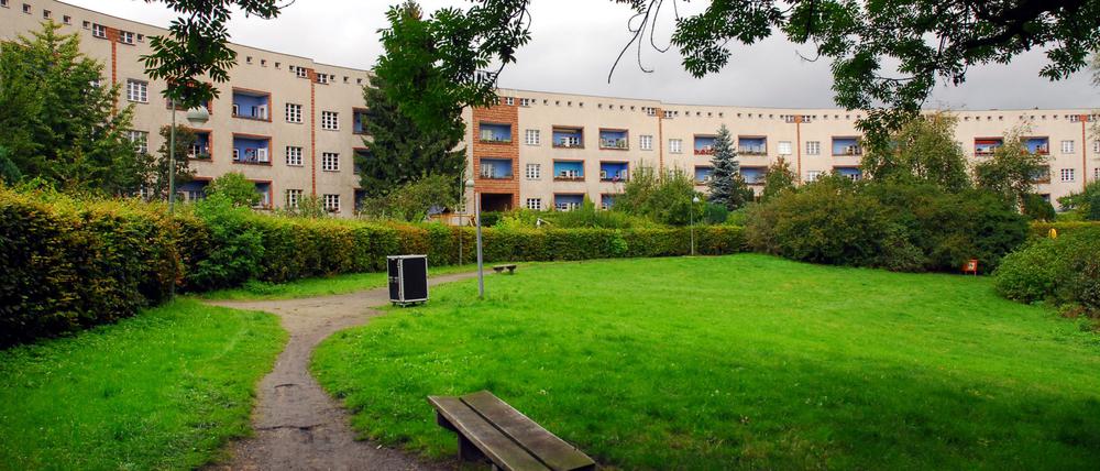 In der Britzer Hufeisensiedlung mussten einst Männer und Frauen aus Polen und der Sowjetunion Zwangsarbeit verrichten.