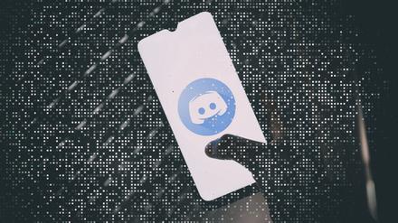 Das Logo des Onlinedienstes Discord.