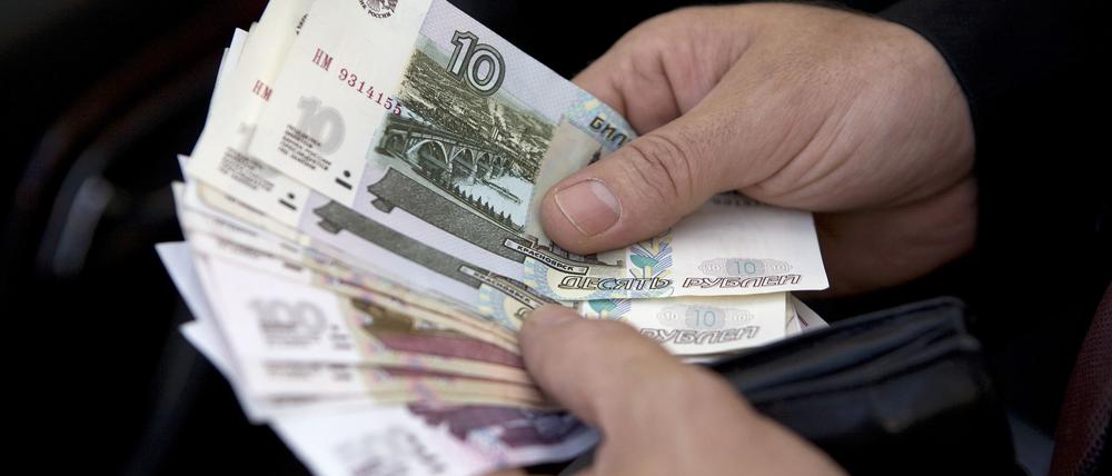 Die Handelsbeziehungen zu Russland wurden schrittweise runtergefahren.